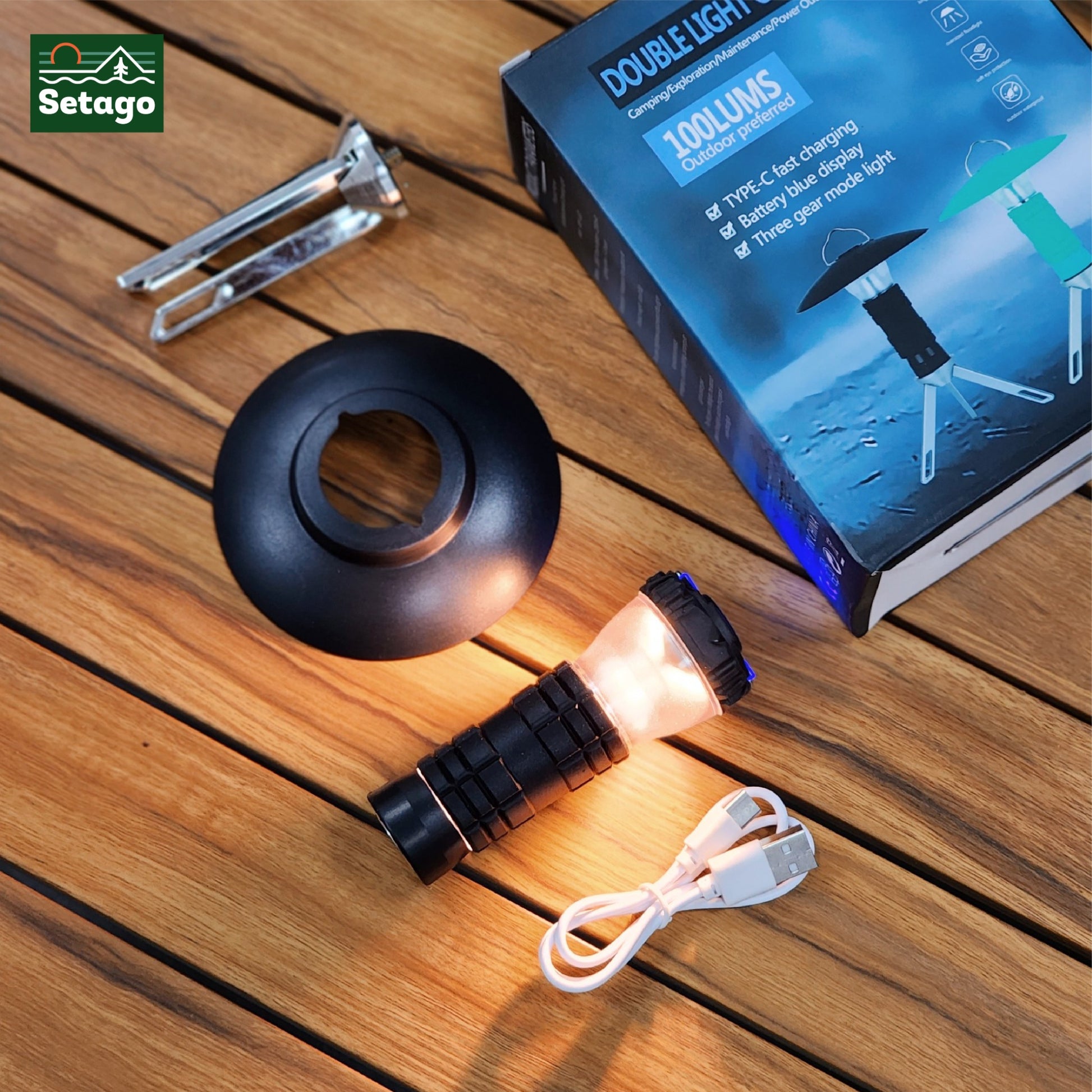 Đèn cắm trại Double Light