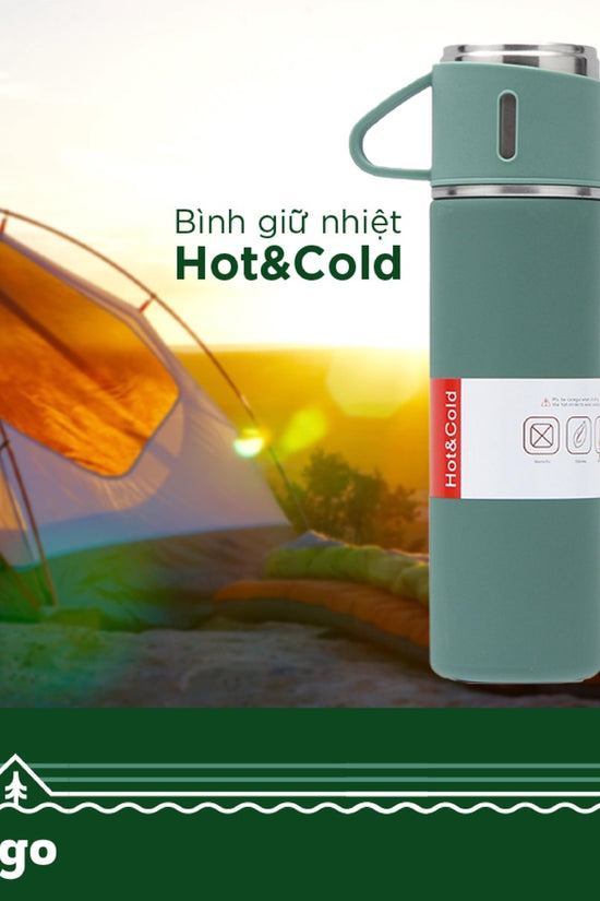 BÌNH SIÊU GIỮ NHIỆT 24H Hot & Cold thiết kế tối ưu cho việc giữ nhiệt