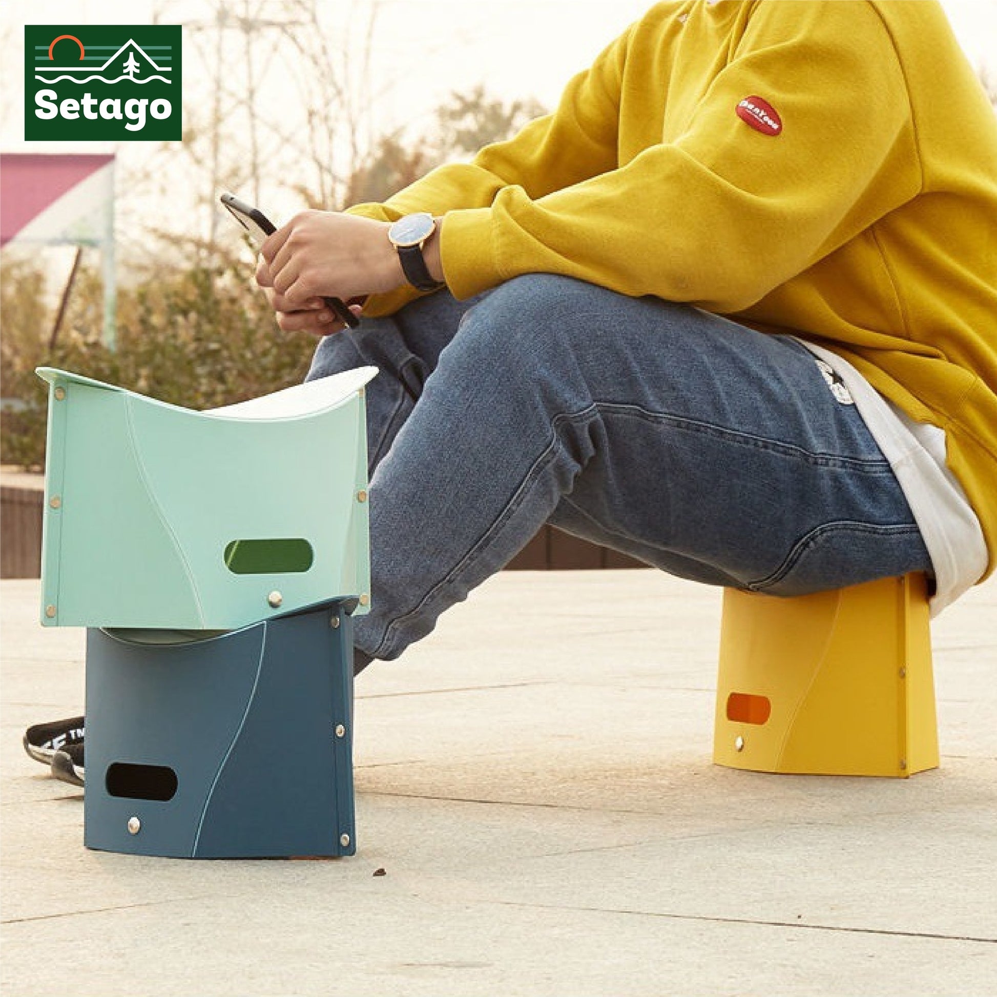 Ghế gấp gọn siêu mỏng - Flat Chair