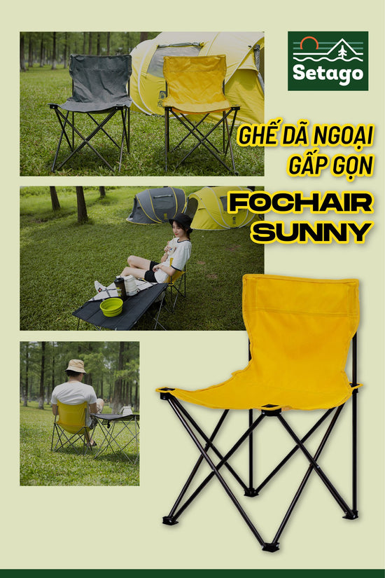 Ghế dã ngoại gấp gọn Fochair Sunny