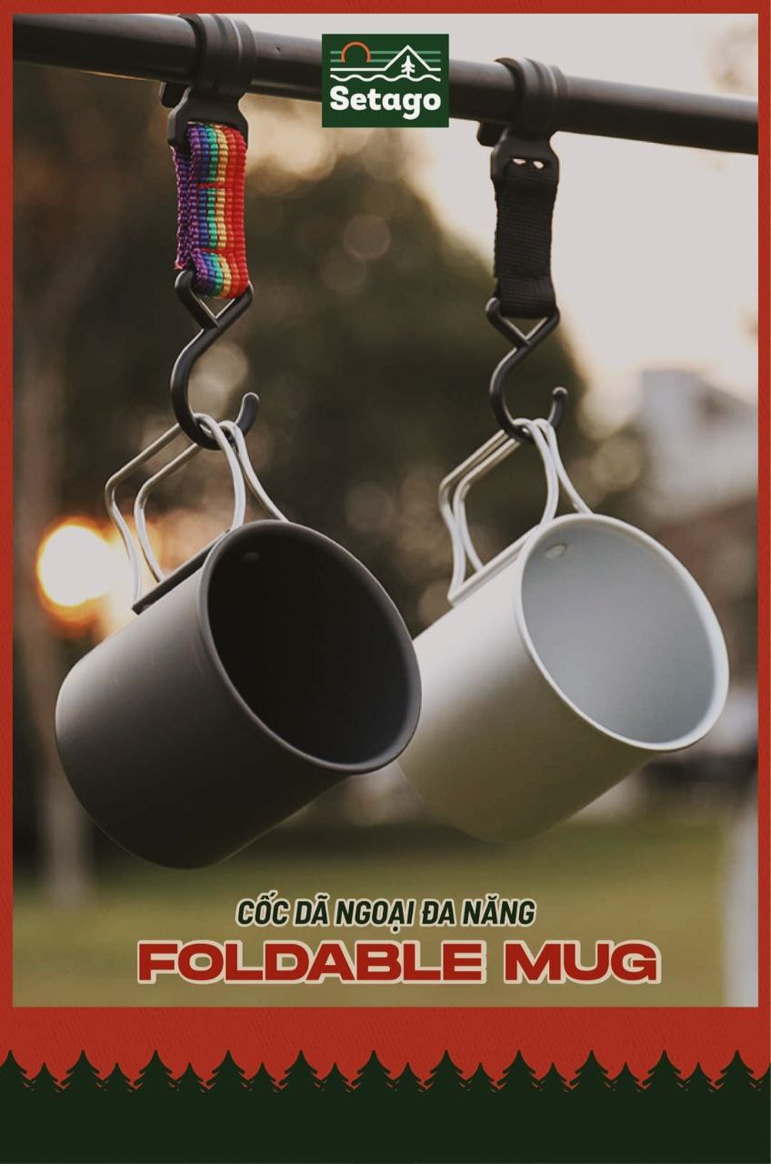 Cốc dã ngoại - Foldable Mug