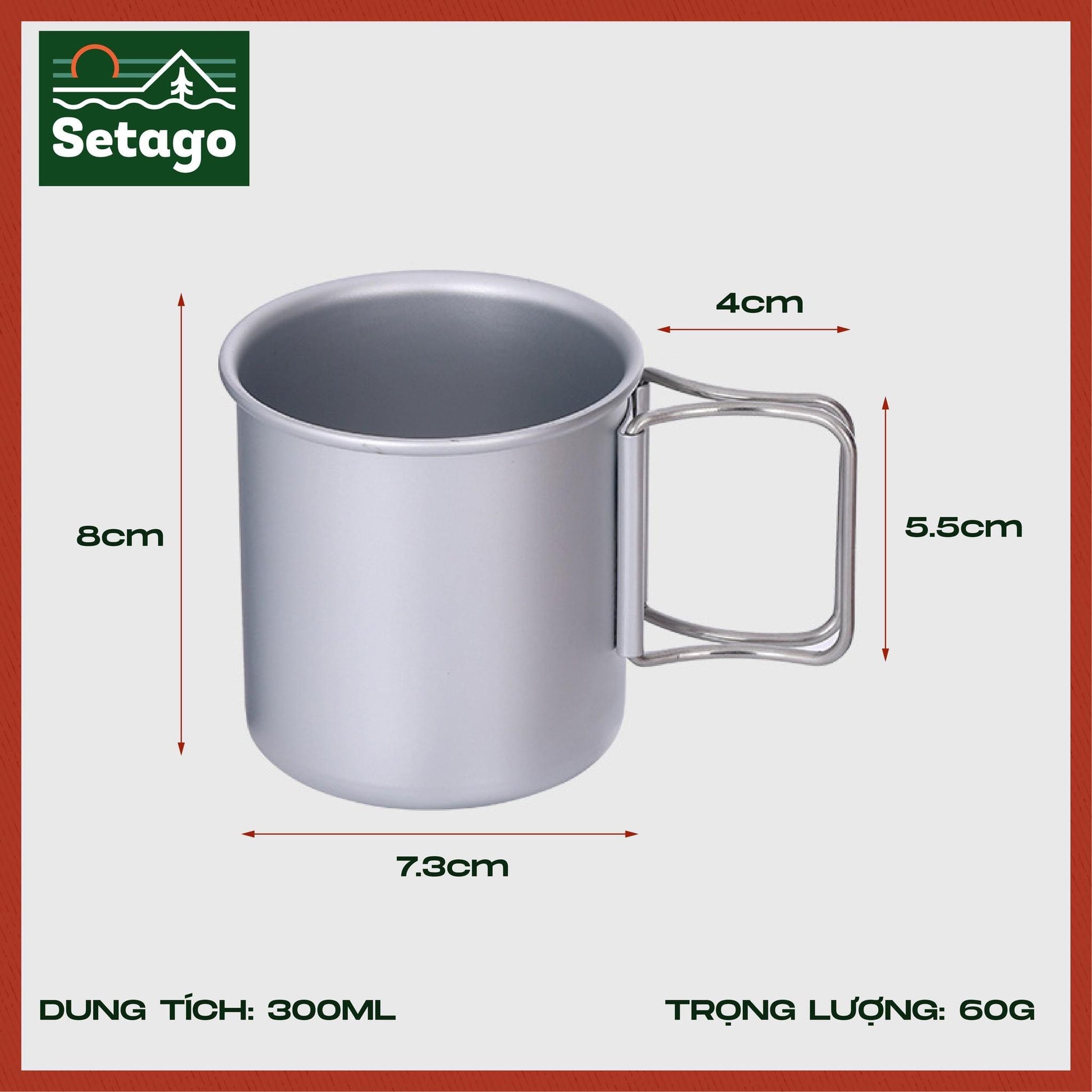Cốc dã ngoại - Foldable Mug