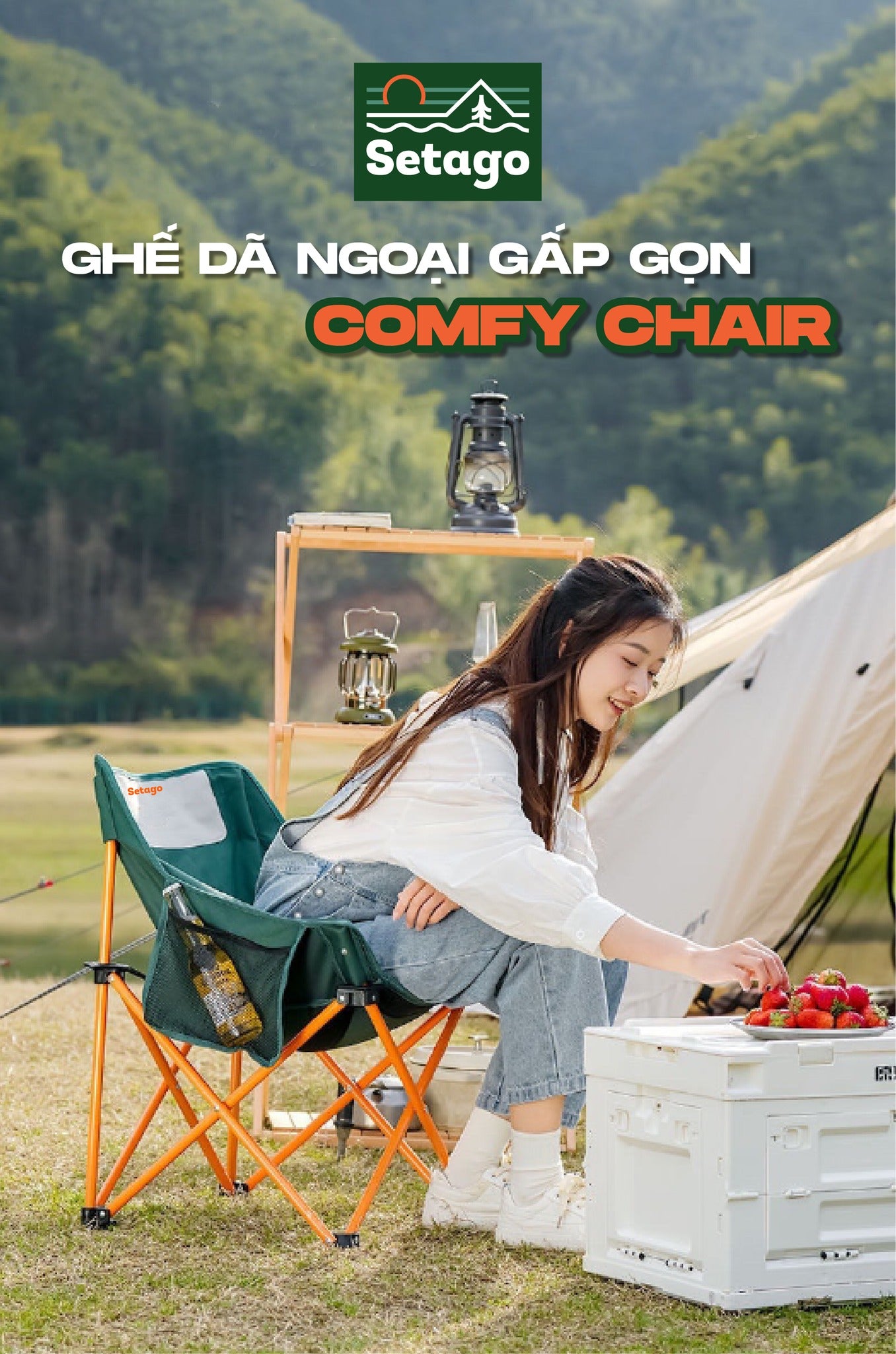 Ghế dã ngoại gấp gọn - Comfy Chair