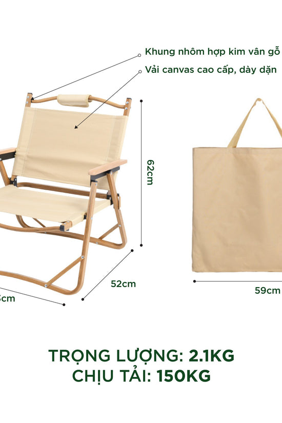 Ghế gấp Glamping