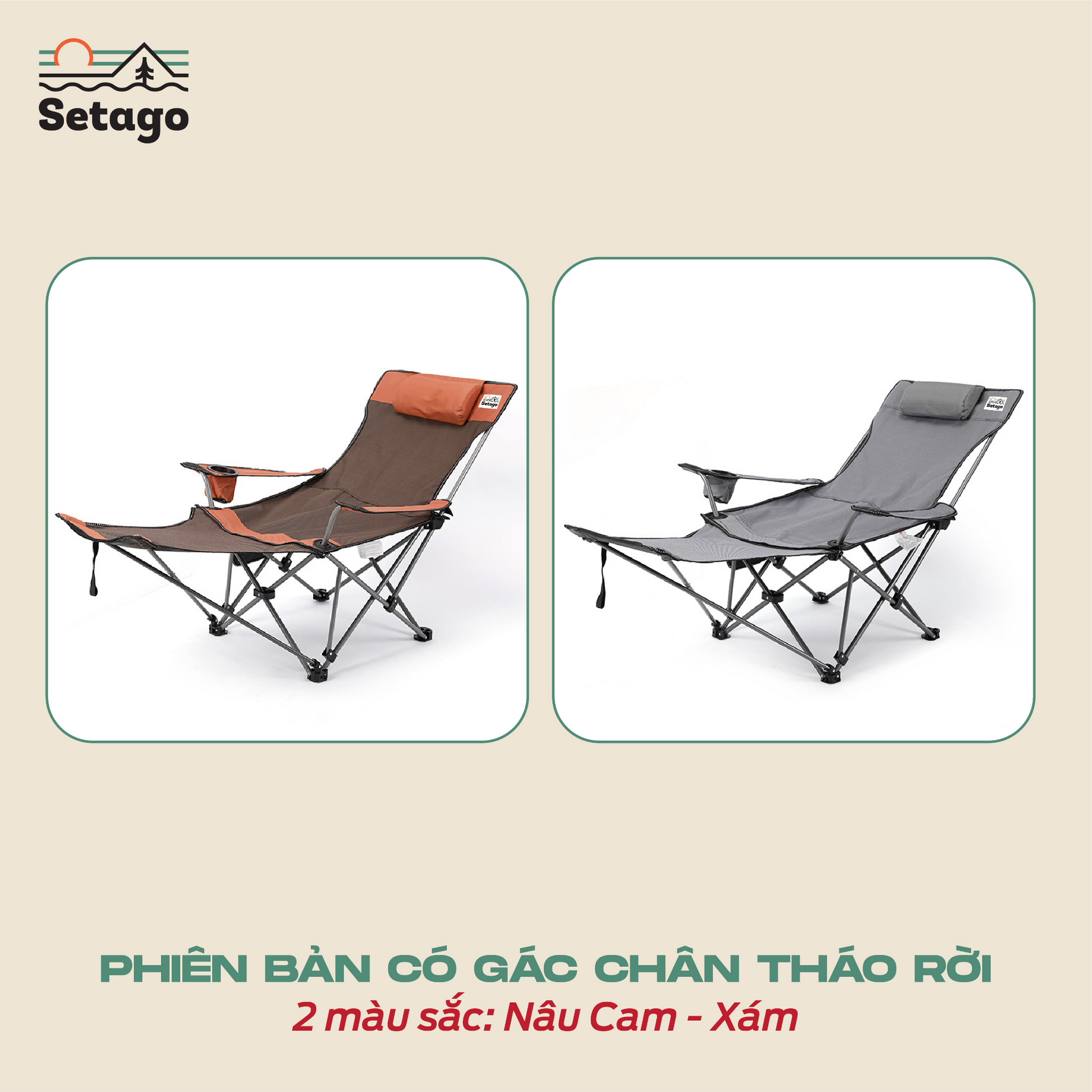 Ghế ngả lưng Chillin' Chair - Ghế ngả thoải mái nhất của nhà Setago. Đã ngồi là không muốn đứng dậy