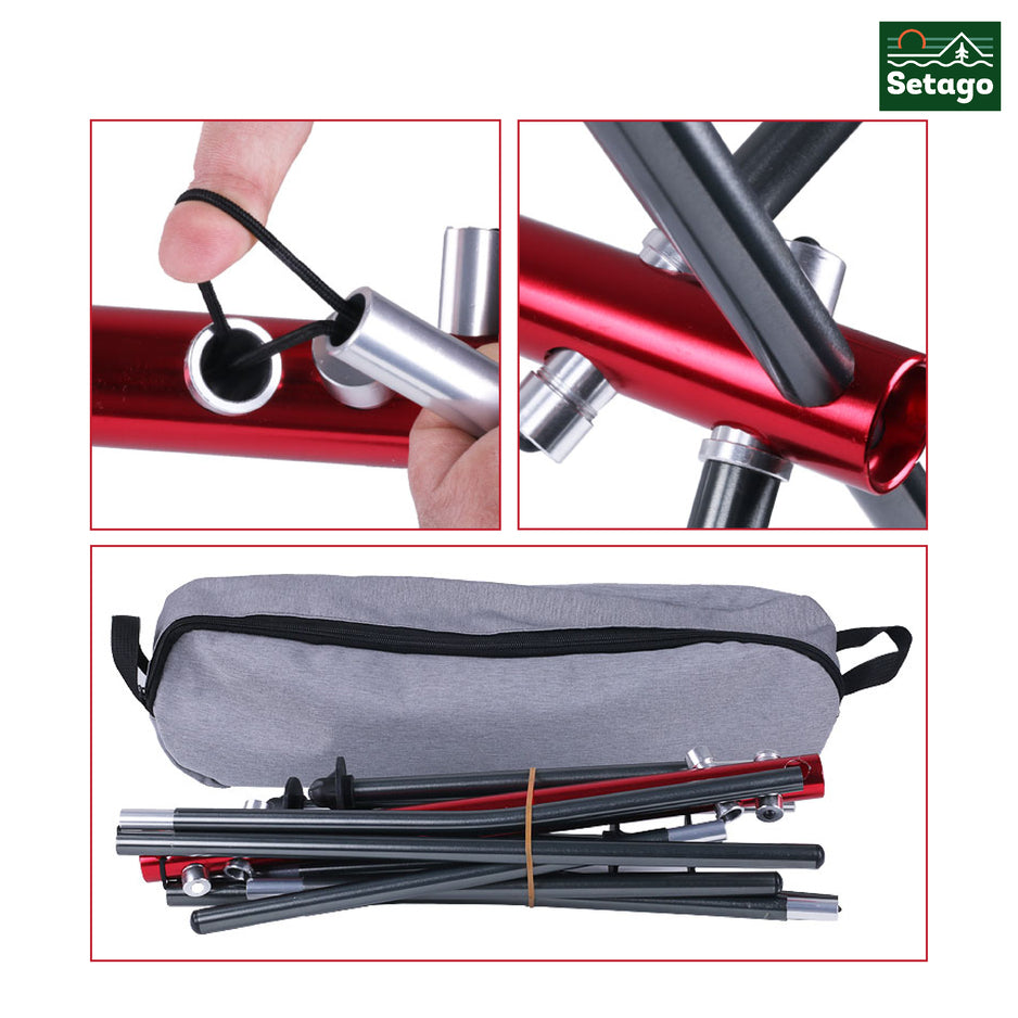 Ghế Dã Ngoại Siêu Nhẹ PREMIUM LIGHT Lưng Dài