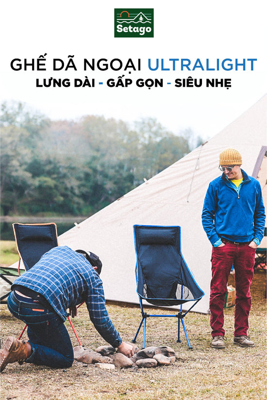 Ghế ultralight lưng dài