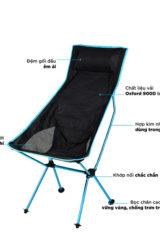 Ghế ultralight lưng dài