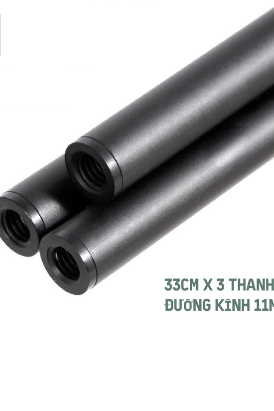 Cột treo đèn cắm trại bằng hợp kim nhôm, có thể cắm xuống đất hoặc kẹp vào mặt phẳng, cạnh bàn