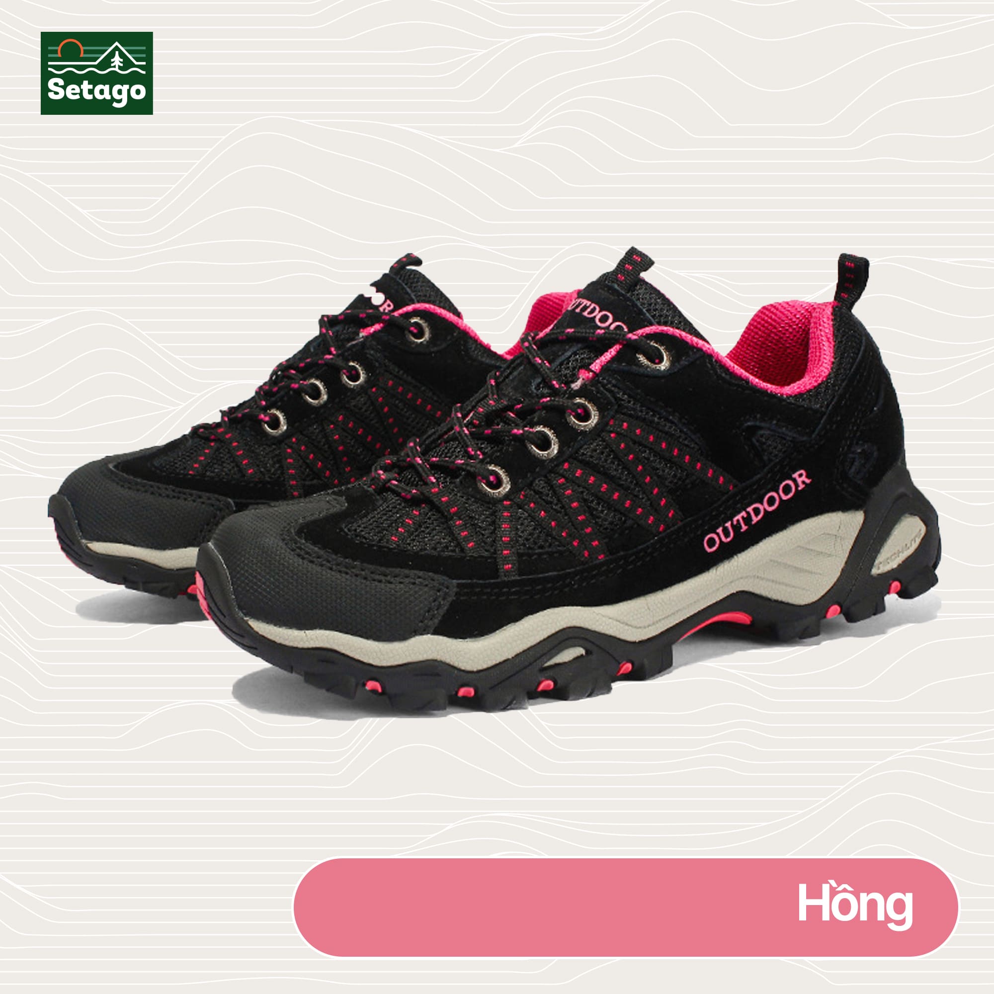 GIÀY OUTDOOR PRO – NHẸ, ÊM, BÁM ĐỊA HÌNH CỰC TỐT