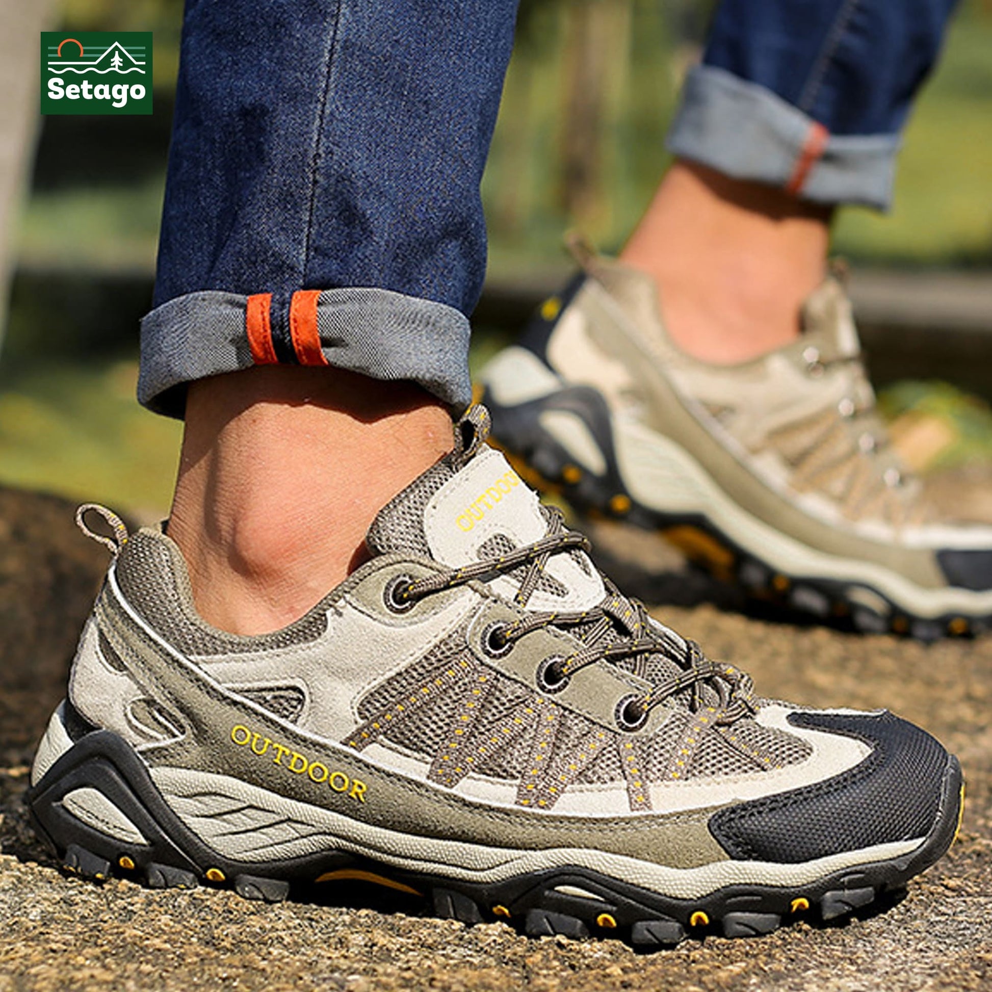 GIÀY OUTDOOR PRO – NHẸ, ÊM, BÁM ĐỊA HÌNH CỰC TỐT