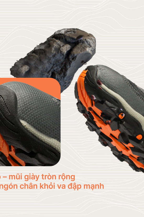 GIÀY OUTDOOR PRO – NHẸ, ÊM, BÁM ĐỊA HÌNH CỰC TỐT