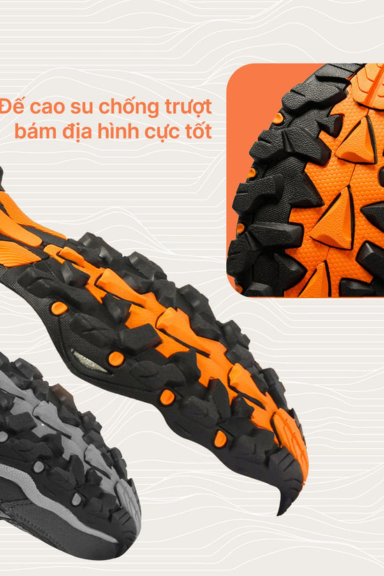GIÀY OUTDOOR PRO – NHẸ, ÊM, BÁM ĐỊA HÌNH CỰC TỐT