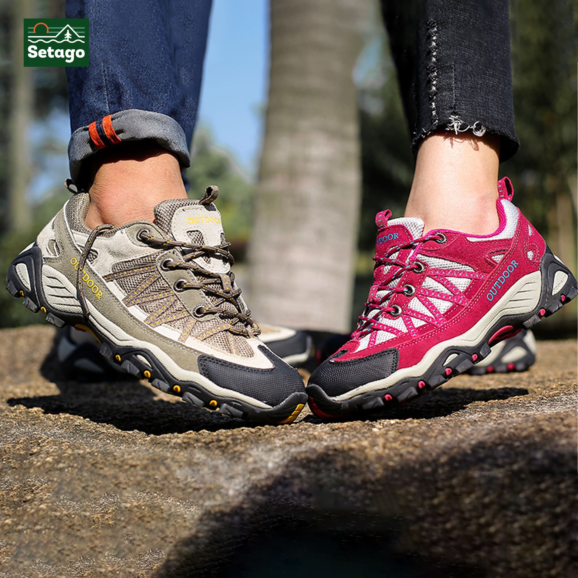 GIÀY OUTDOOR PRO – NHẸ, ÊM, BÁM ĐỊA HÌNH CỰC TỐT