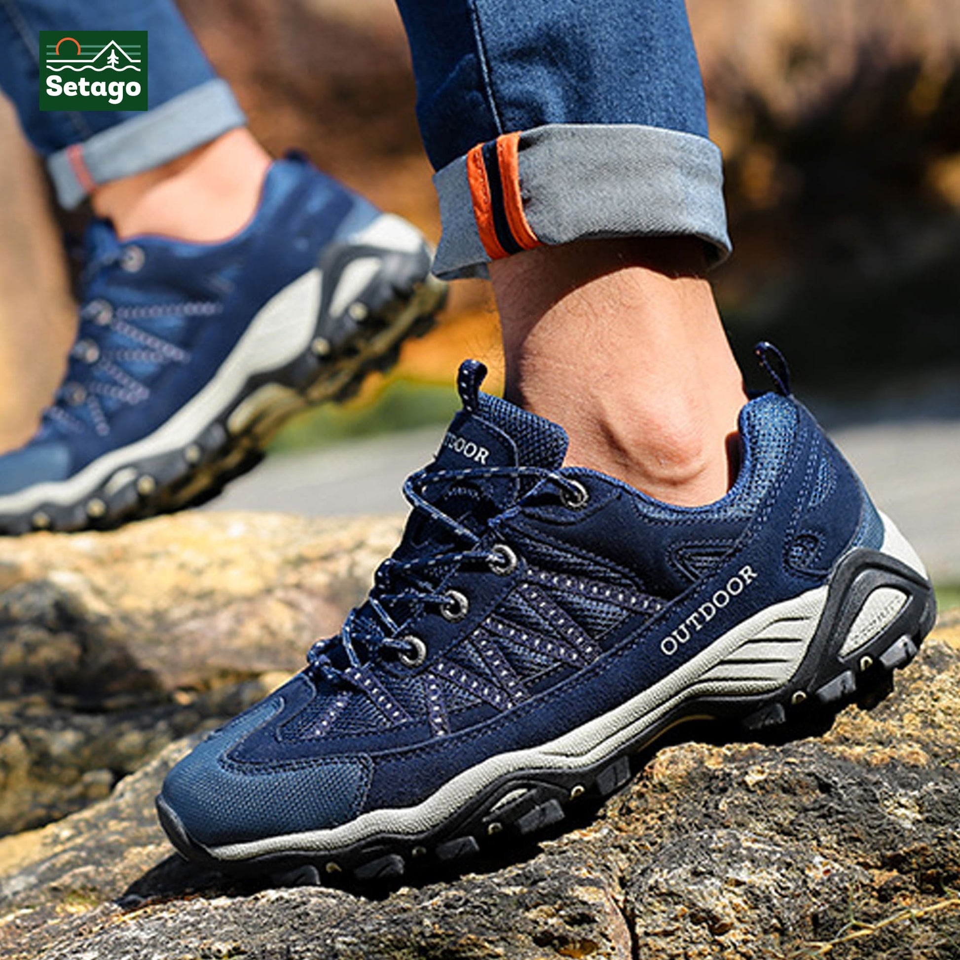 GIÀY OUTDOOR PRO – NHẸ, ÊM, BÁM ĐỊA HÌNH CỰC TỐT