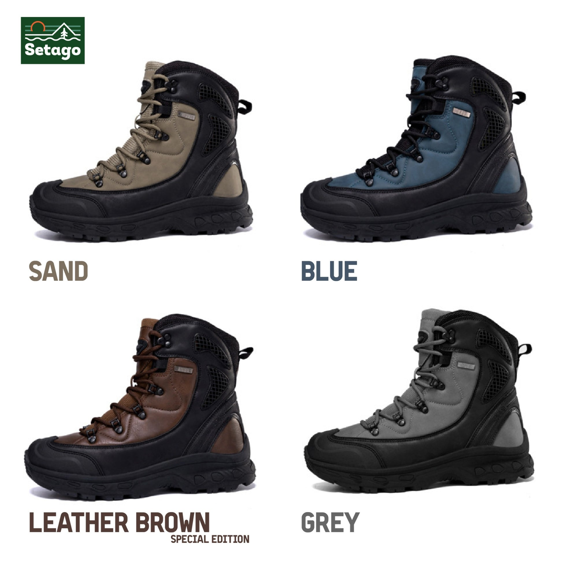 Giày dã ngoại cao cổ chống nước ADV Boots – dùng cho hoạt động leo núi, phượt, hoạt động ngoài trời, thể thao có khả năng chống nước.