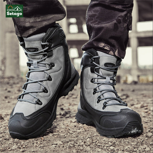 Giày dã ngoại cao cổ chống nước ADV Boots – dùng cho hoạt động leo núi, phượt, hoạt động ngoài trời, thể thao có khả năng chống nước.