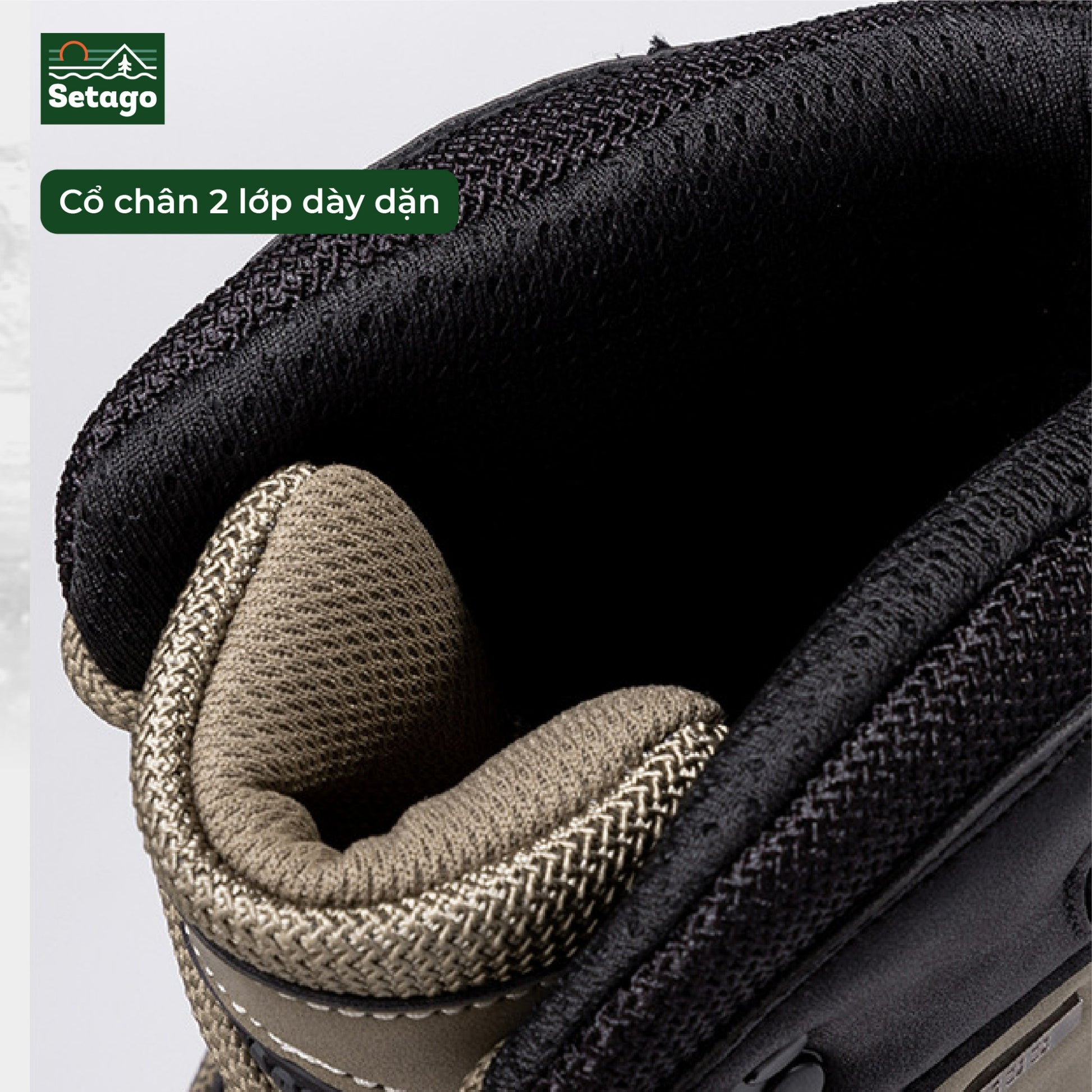 Giày dã ngoại cao cổ chống nước ADV Boots – dùng cho hoạt động leo núi, phượt, hoạt động ngoài trời, thể thao có khả năng chống nước.