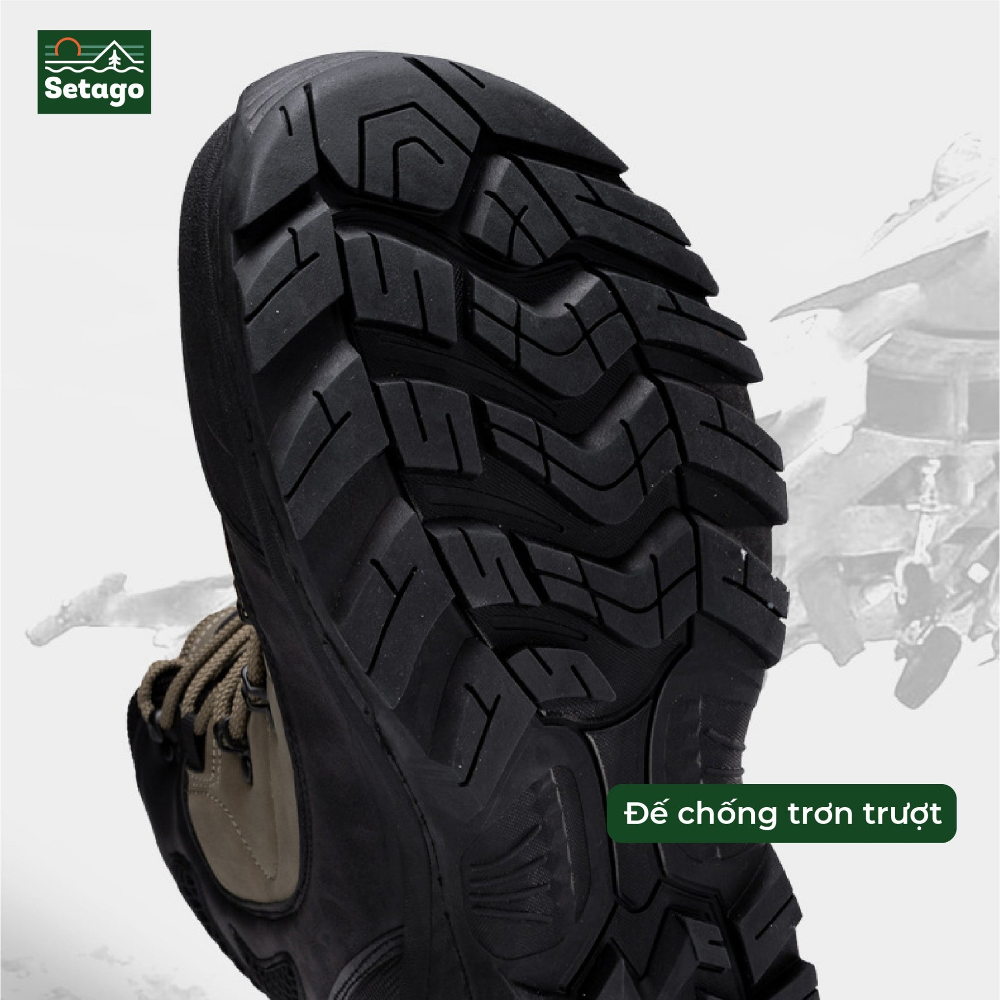 Giày dã ngoại cao cổ chống nước ADV Boots – dùng cho hoạt động leo núi, phượt, hoạt động ngoài trời, thể thao có khả năng chống nước.