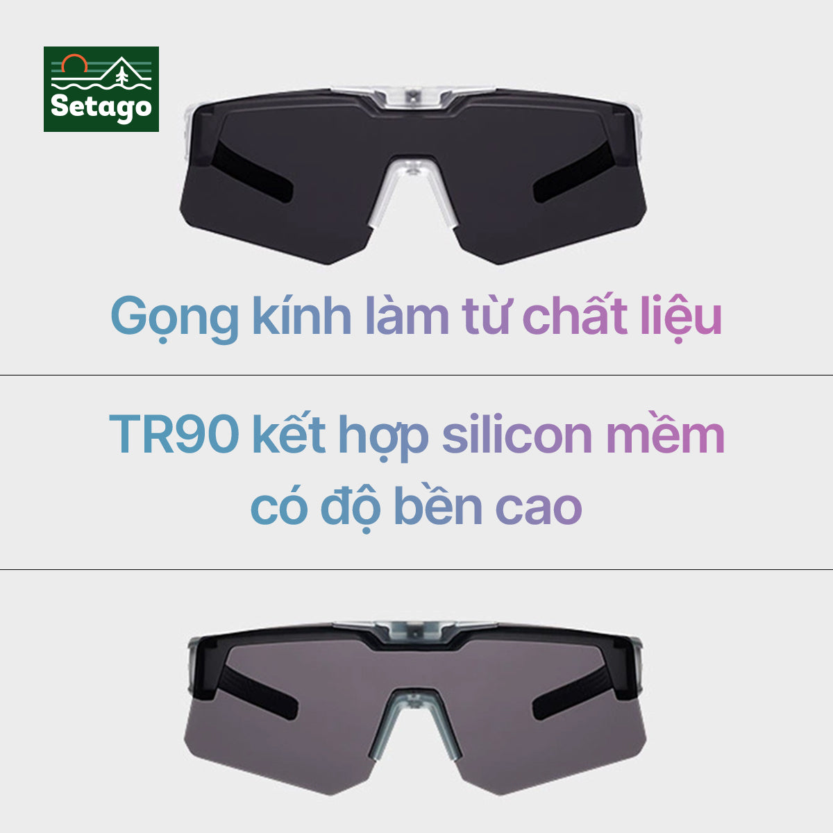 Kính mát phân cực, đổi màu ARUNU - kính bọc ngoài kính cận