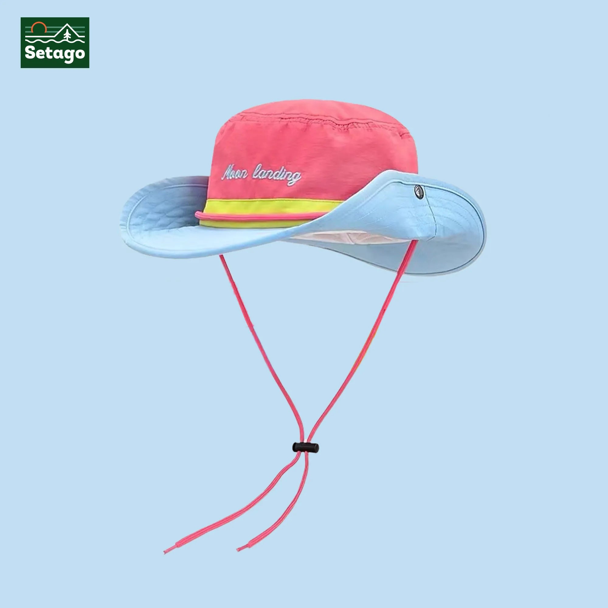 Mũ vành rộng phối màu Sunny Setago chống nắng