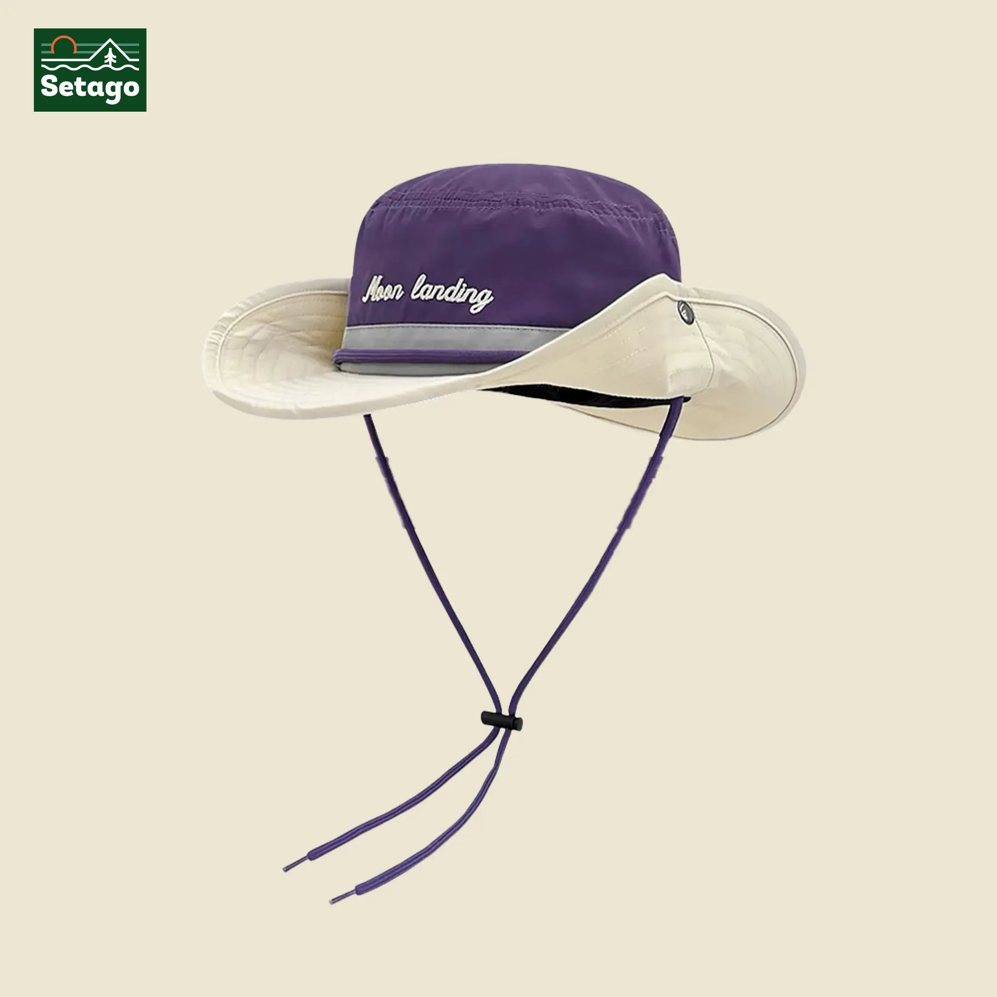 Mũ vành rộng phối màu Sunny Setago chống nắng