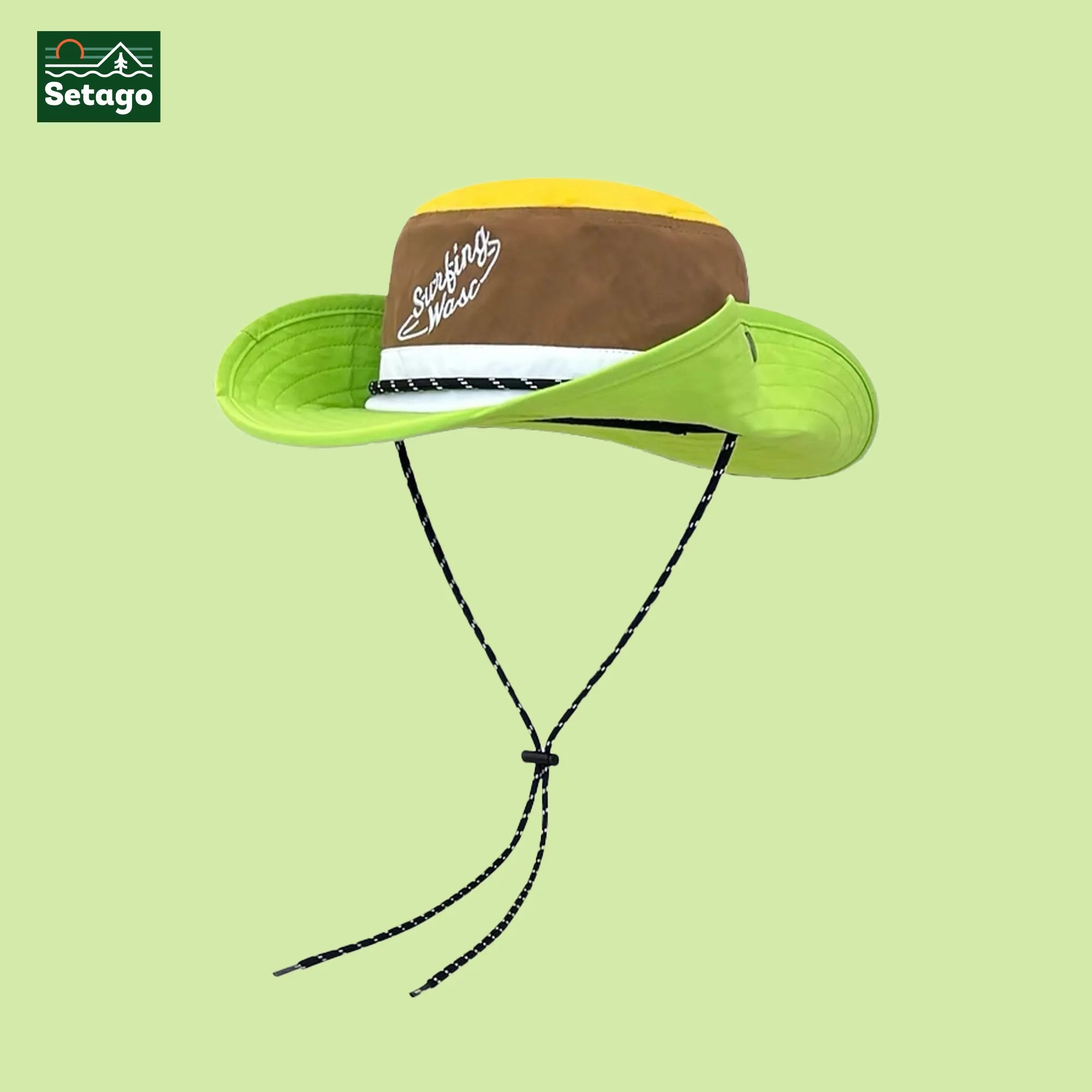 Mũ vành rộng phối màu Sunny Setago chống nắng
