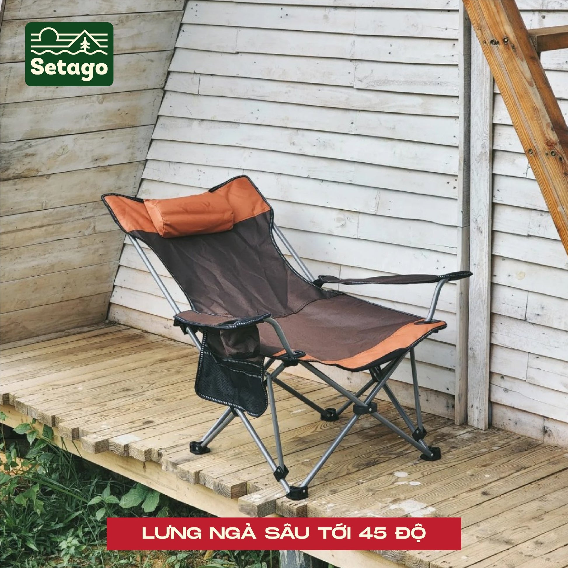 Ghế ngả lưng Chillin' Chair - Ghế ngả thoải mái nhất của nhà Setago. Đã ngồi là không muốn đứng dậy