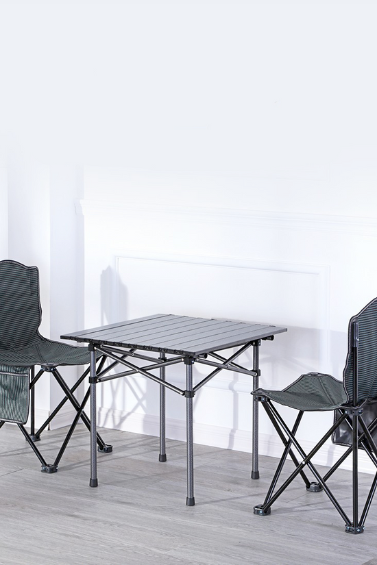 Bàn Dã Ngoại Nhôm Aluminum Fotable Siêu Chắc Chắn - Vuông
