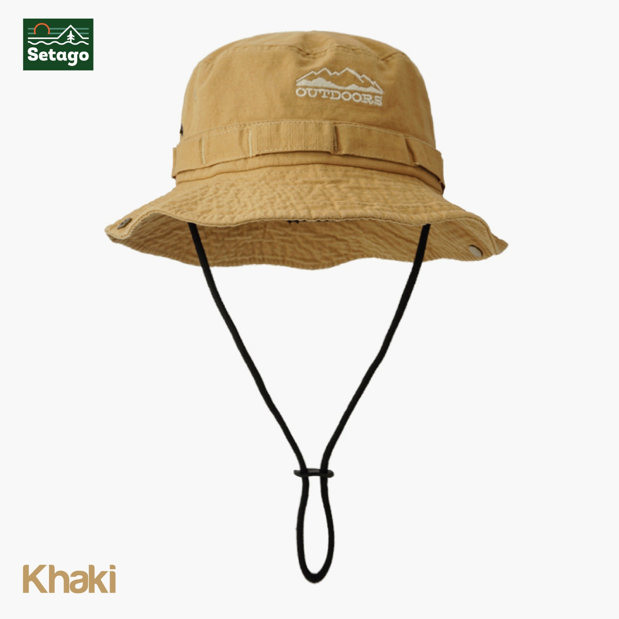 Mũ Bucket Outdoors - Mũ tai bèo dày dặn dễ phối đồ phù hợp cho các hoạt động leo núi, đi chơi, picnic, cắm trạị, dã ngoại