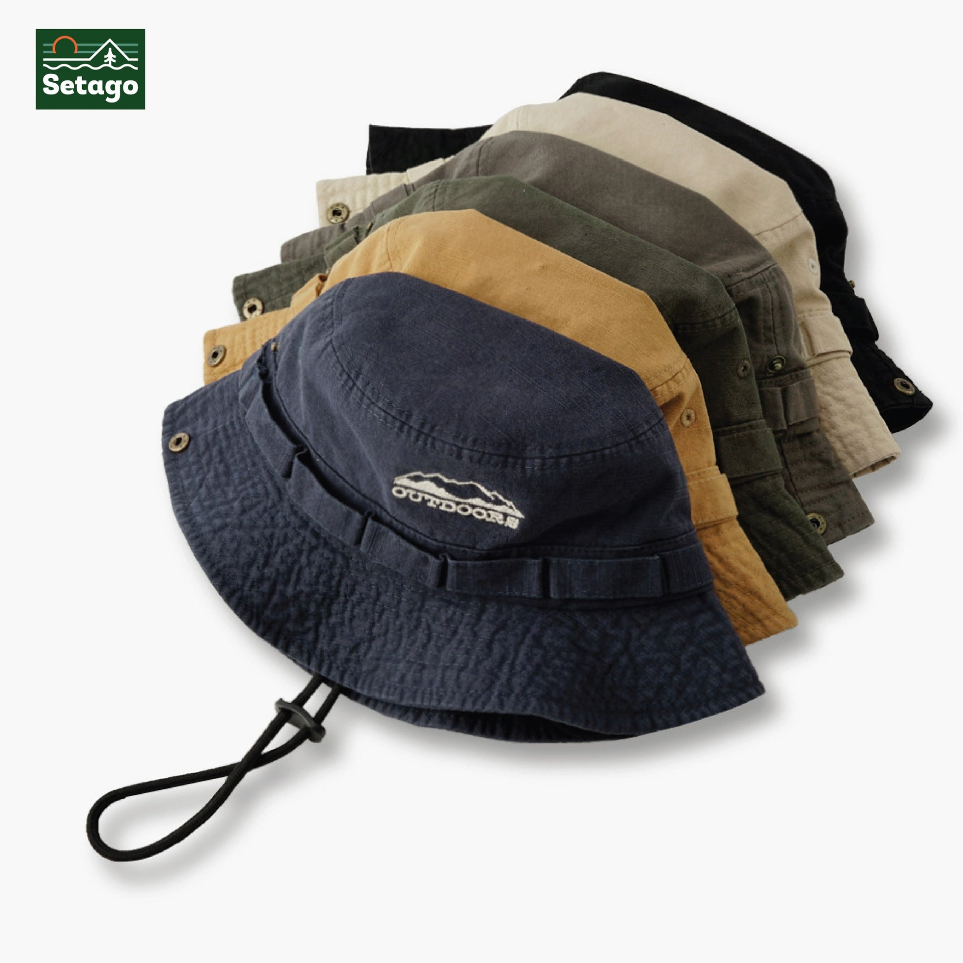 Mũ Bucket Outdoors - Mũ tai bèo dày dặn dễ phối đồ phù hợp cho các hoạt động leo núi, đi chơi, picnic, cắm trạị, dã ngoại