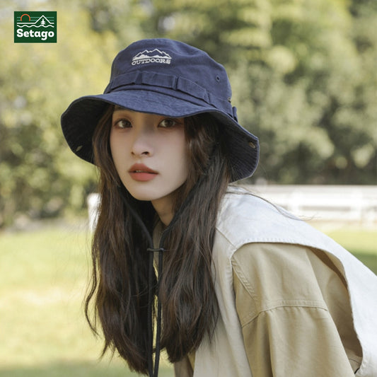 Mũ Bucket Outdoors - Mũ tai bèo dày dặn dễ phối đồ phù hợp cho các hoạt động leo núi, đi chơi, picnic, cắm trạị, dã ngoại