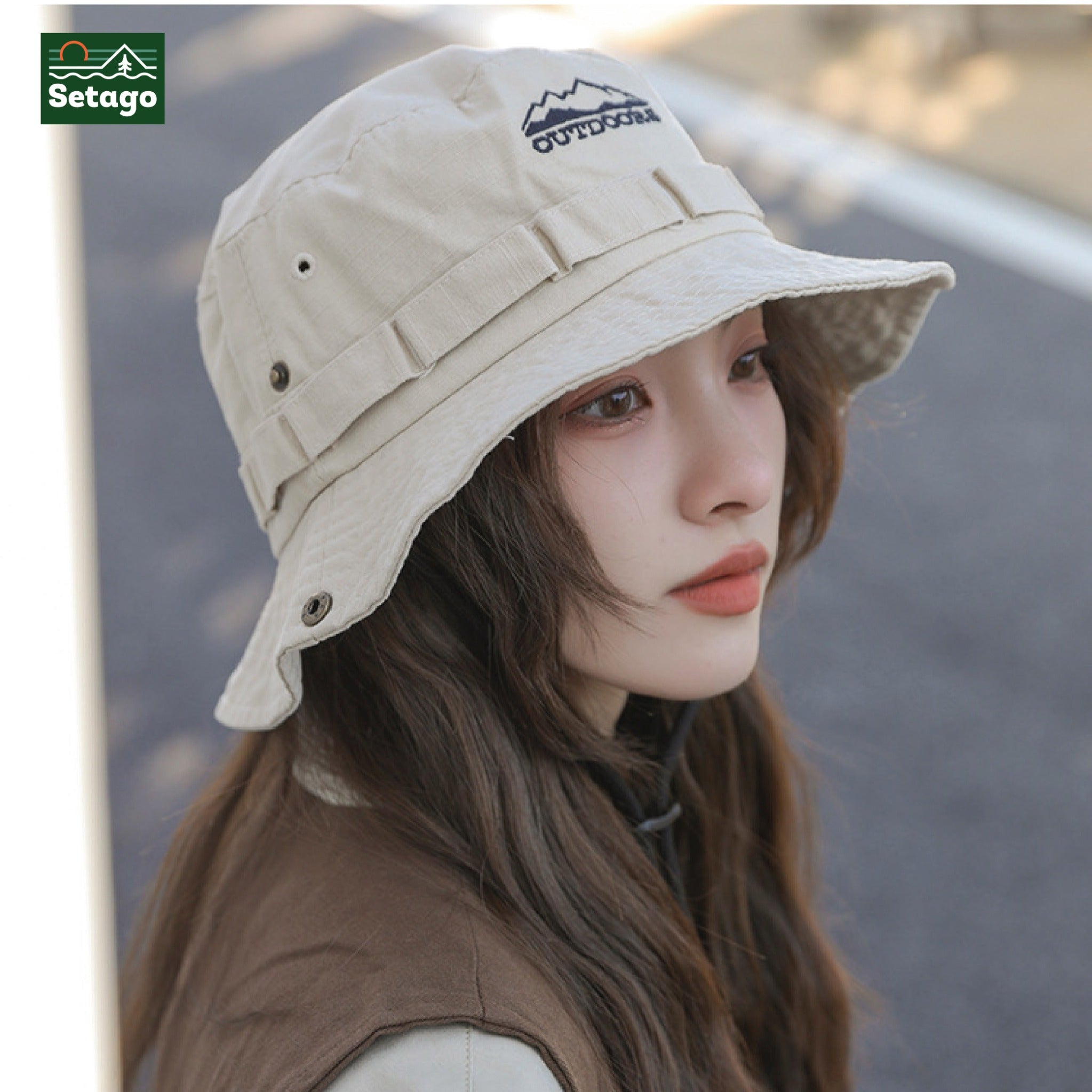 Mũ Bucket Outdoors - Mũ tai bèo dày dặn dễ phối đồ phù hợp cho các hoạt động leo núi, đi chơi, picnic, cắm trạị, dã ngoại