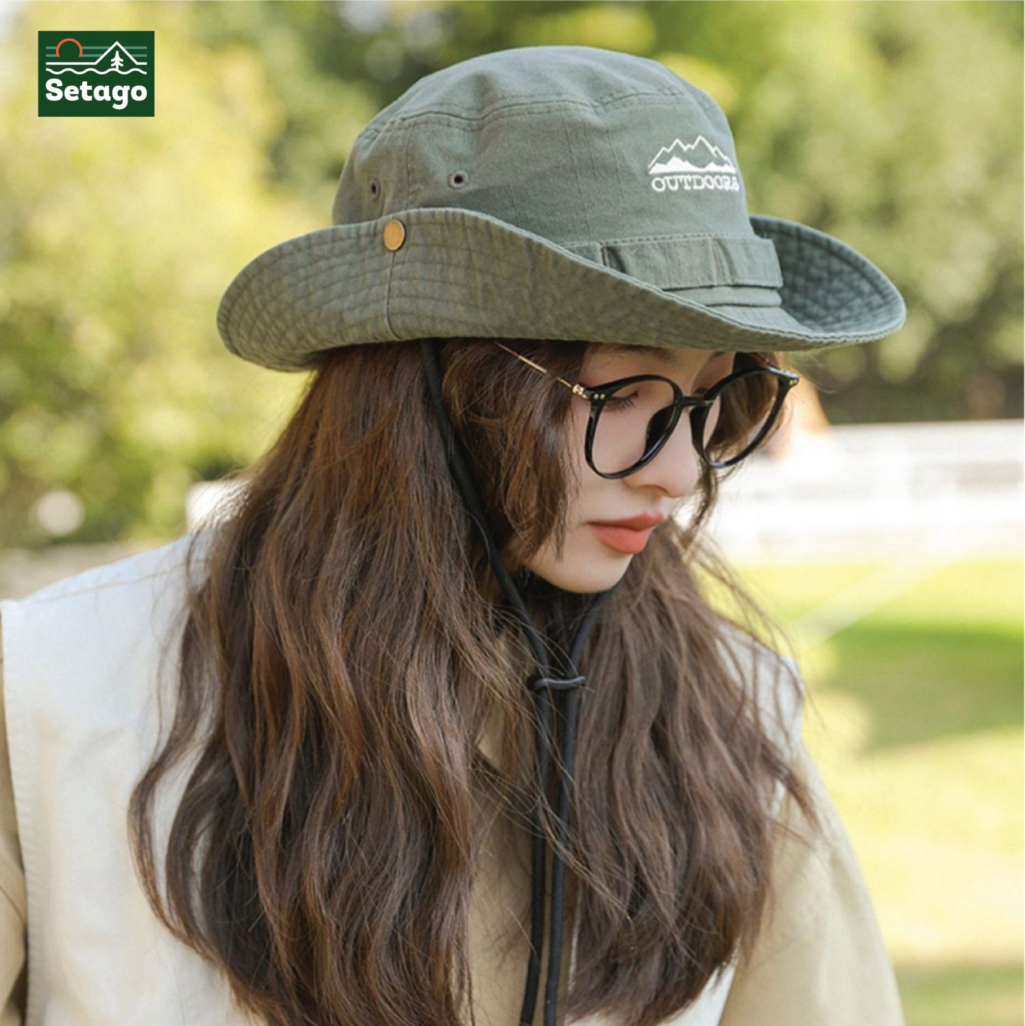 Mũ Bucket Outdoors - Mũ tai bèo dày dặn dễ phối đồ phù hợp cho các hoạt động leo núi, đi chơi, picnic, cắm trạị, dã ngoại