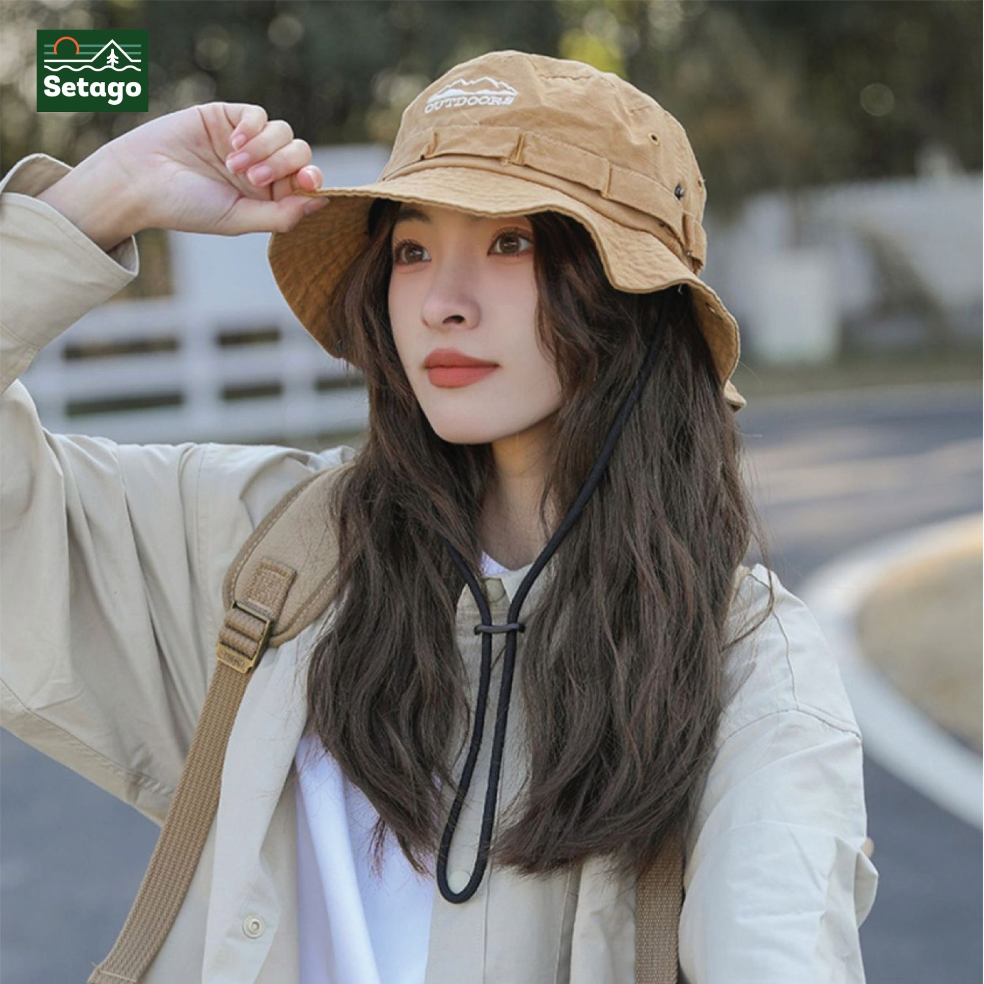 Mũ Bucket Outdoors - Mũ tai bèo dày dặn dễ phối đồ phù hợp cho các hoạt động leo núi, đi chơi, picnic, cắm trạị, dã ngoại