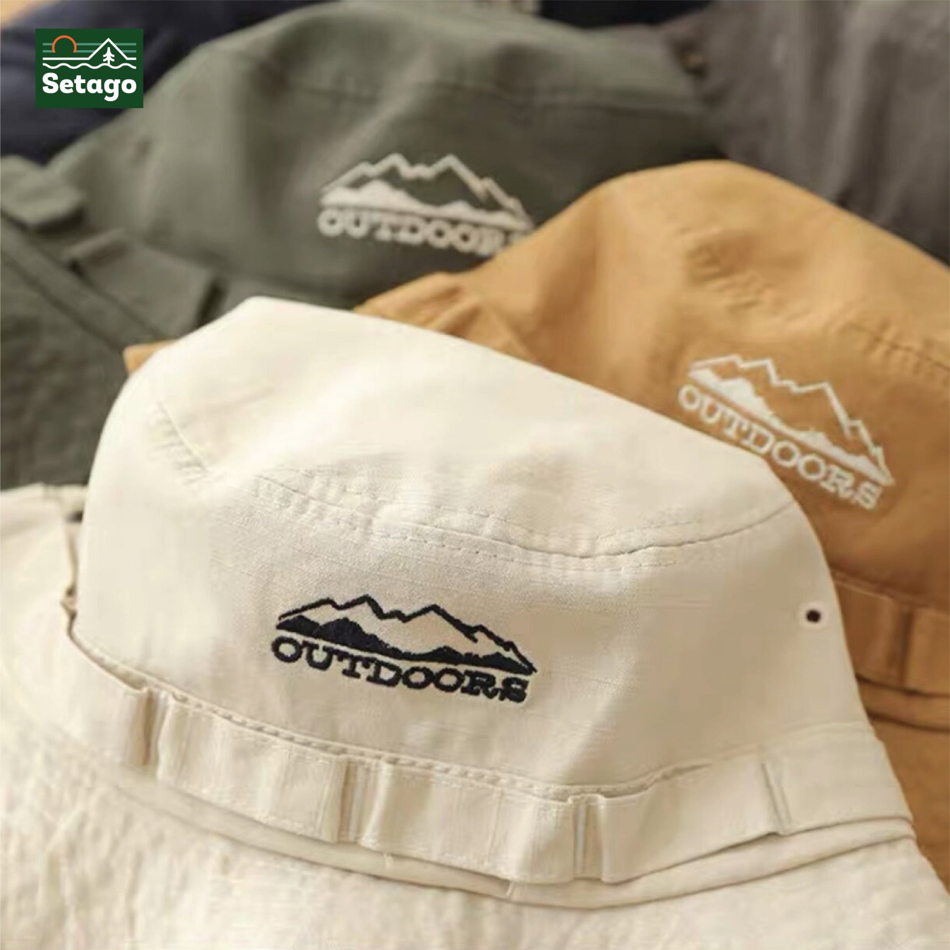 Mũ Bucket Outdoors - Mũ tai bèo dày dặn dễ phối đồ phù hợp cho các hoạt động leo núi, đi chơi, picnic, cắm trạị, dã ngoại