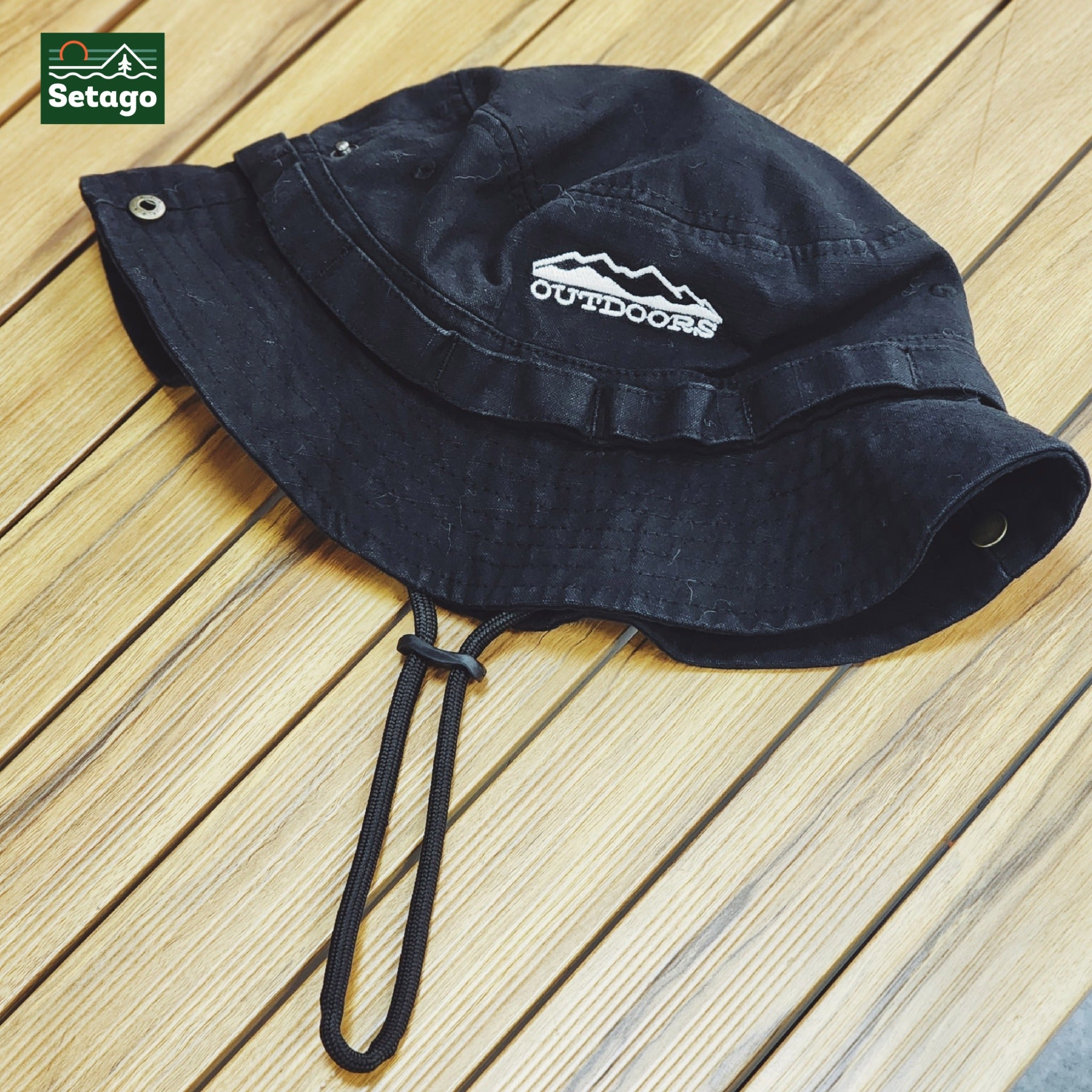 Mũ Bucket Outdoors - Mũ tai bèo dày dặn dễ phối đồ phù hợp cho các hoạt động leo núi, đi chơi, picnic, cắm trạị, dã ngoại