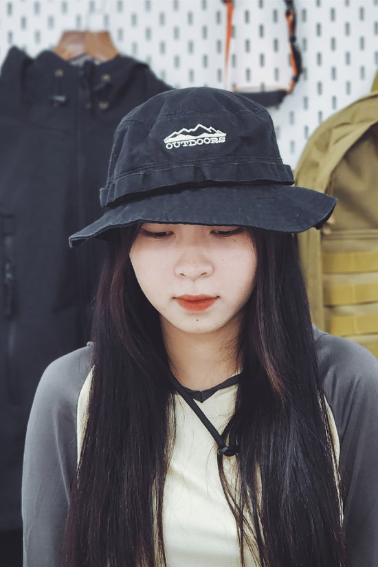Mũ Bucket Outdoors - Mũ tai bèo dày dặn dễ phối đồ phù hợp cho các hoạt động leo núi, đi chơi, picnic, cắm trạị, dã ngoại