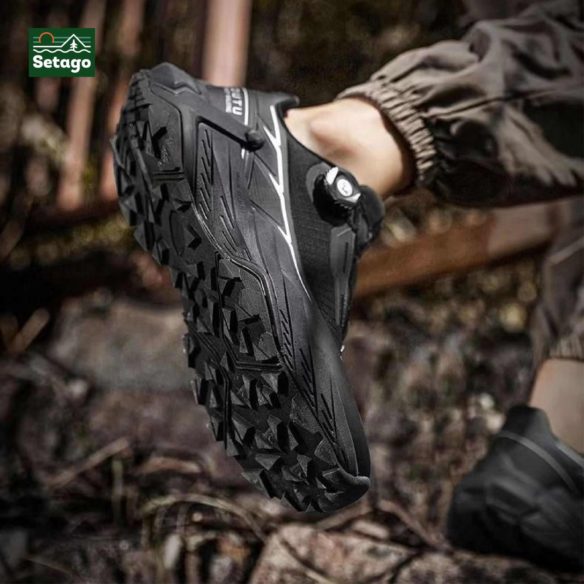 Giày chống nước Outu- đi bộ, hikling, đi chạy trail, leo núi, dã ngoại. Dáng giày cổ thấp chống nước, thoáng khí.