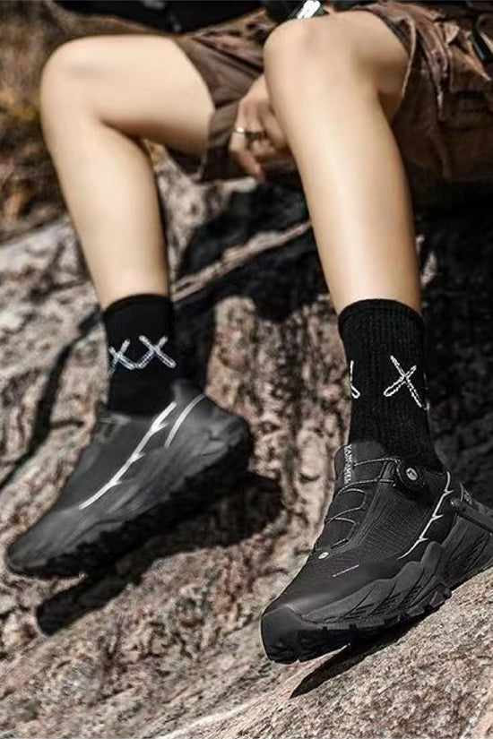 Giày chống nước Outu- đi bộ, hikling, đi chạy trail, leo núi, dã ngoại. Dáng giày cổ thấp chống nước, thoáng khí.