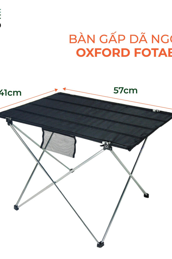 BÀN VẢI GẤP GỌN - Oxford fotable