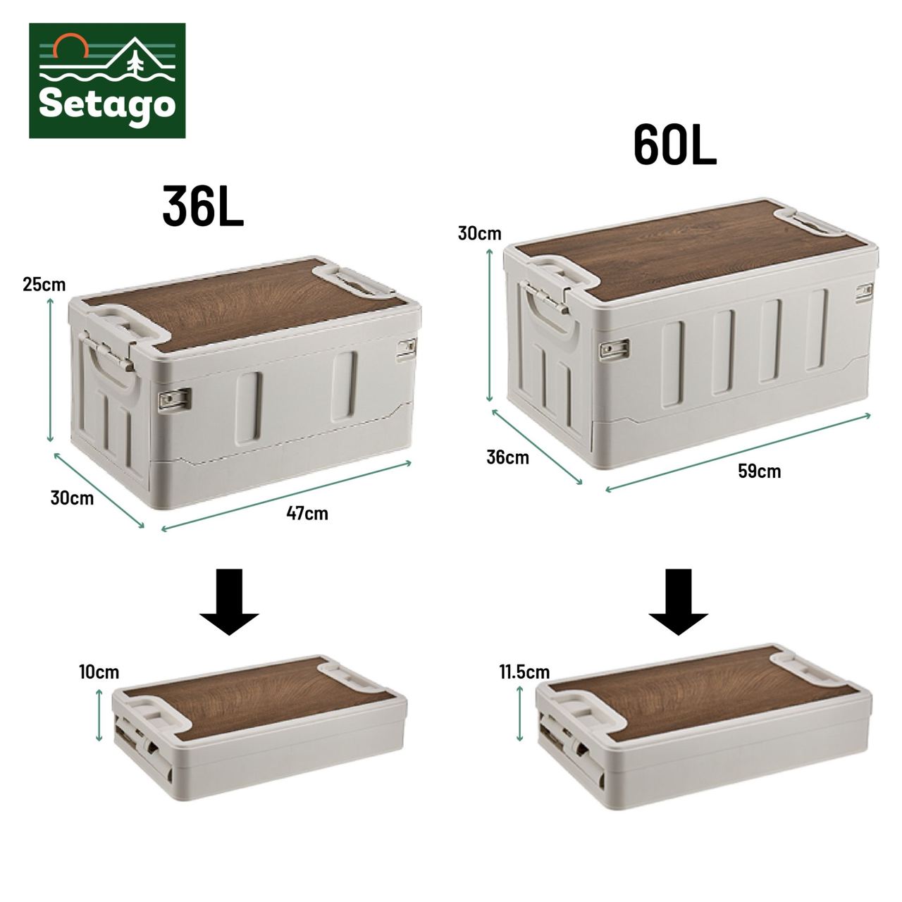 Thùng dã ngoại gấp gọn BOXABLE Premium