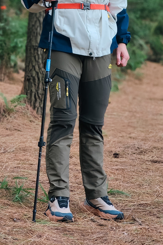 Quần trekking, dã ngoại tháo ống Setago - thấm hút mồ hôi, nhanh khô, chống thấm hiệu quả, chống trầy xước, mài mòn, bền bỉ, thời trang