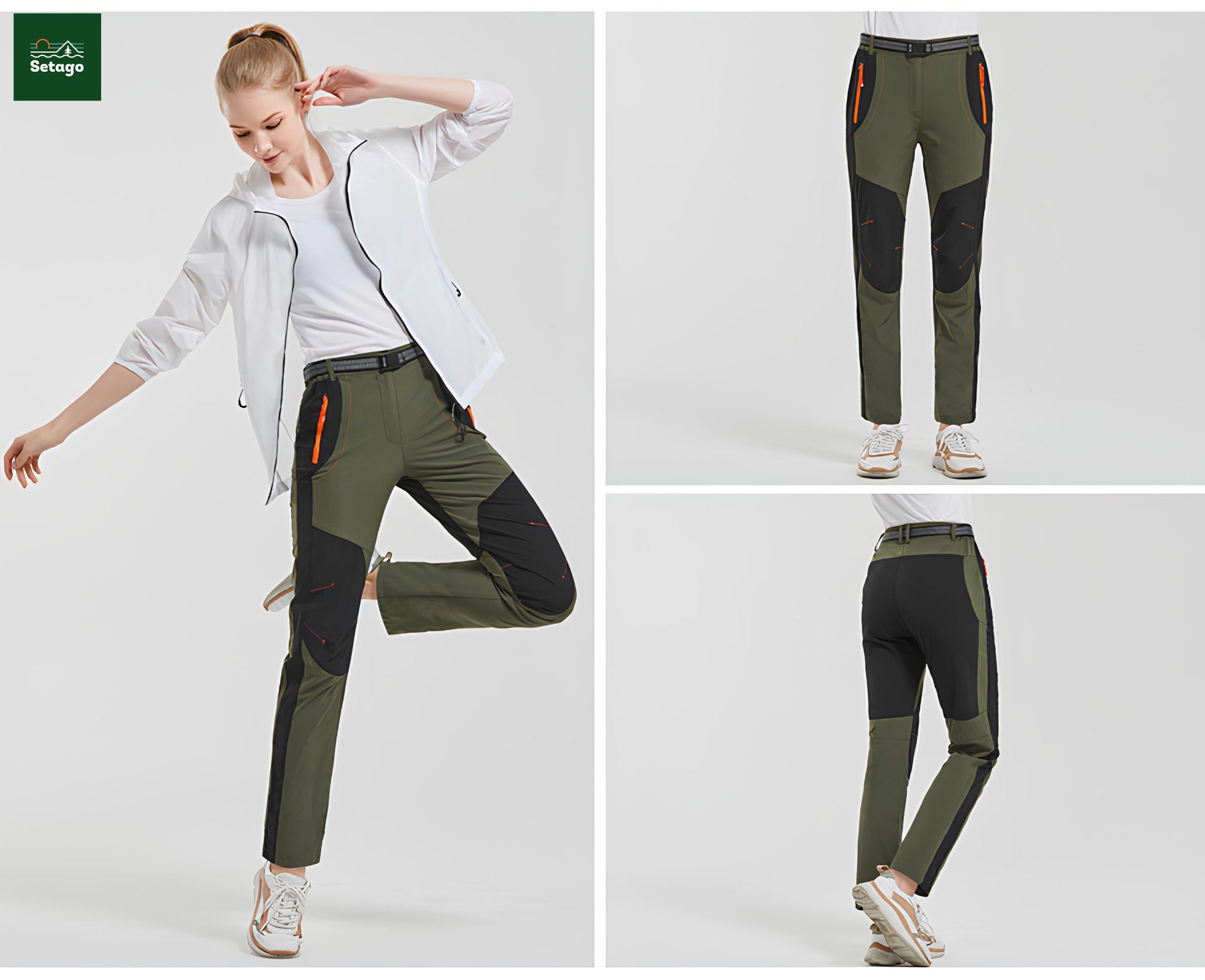 Quần trekking - Quần leo núi, cắm trại, trekking tiện lợi với khả năng khô nhanh, thoáng khí, thoải mái vận động