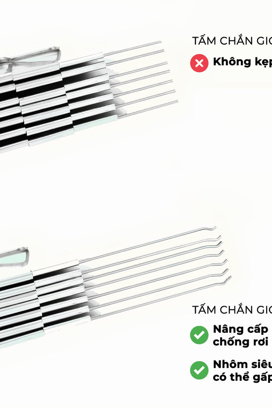 Tấm chắn gió, quây bếp gas chuyên dụng cho bếp ga dã ngoại - 10 tấm bằng thép không gỉ