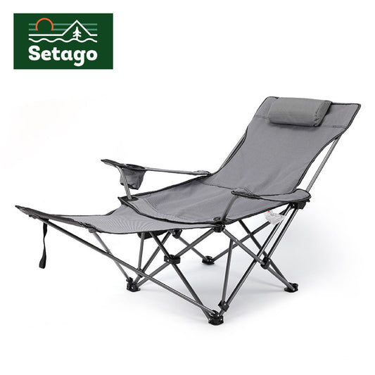 Ghế Dã Ngoại Ngả Lưng Gác Chân CHILLIN' CHAIR