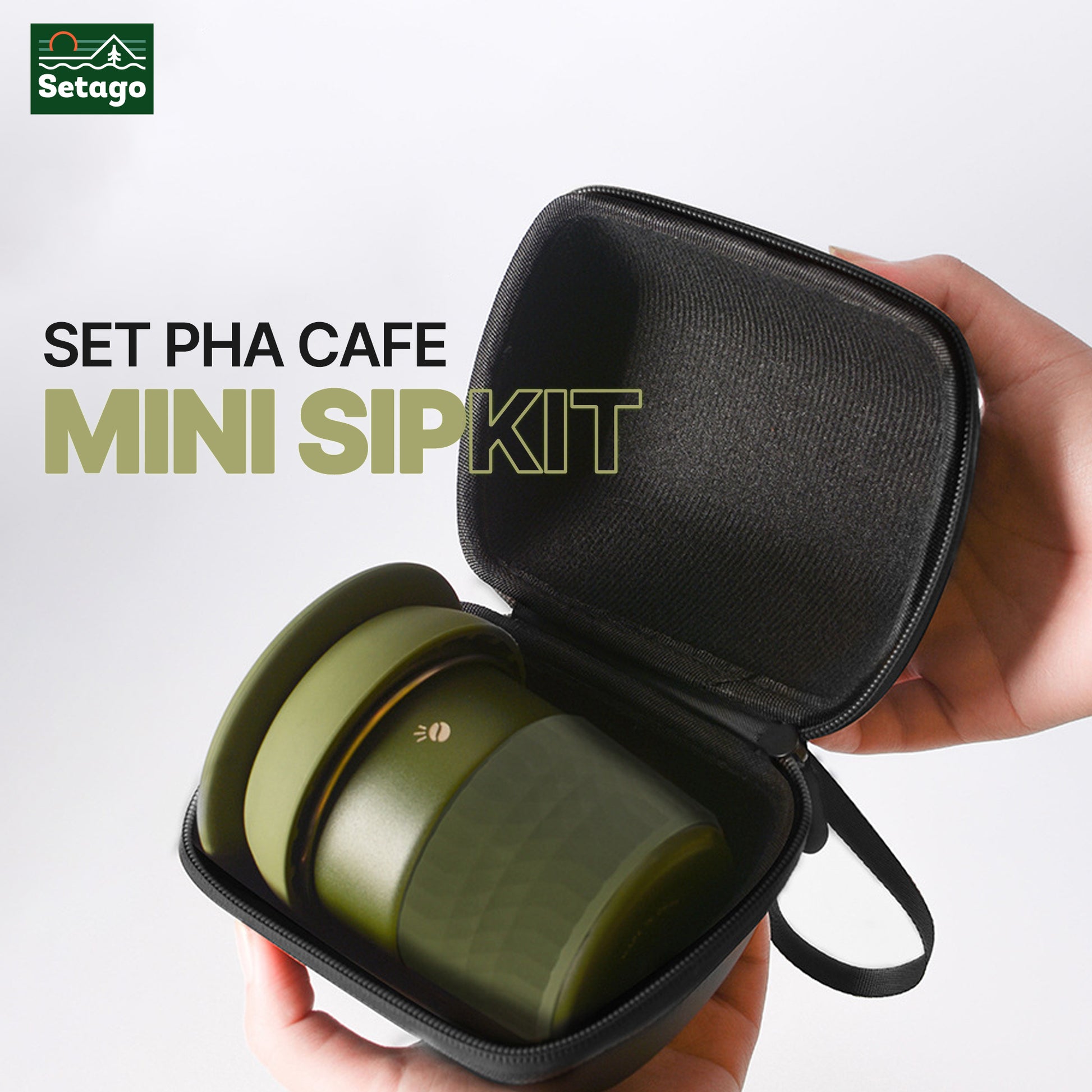 Set pha cafe mini - tiện lợi, gọn gàng
