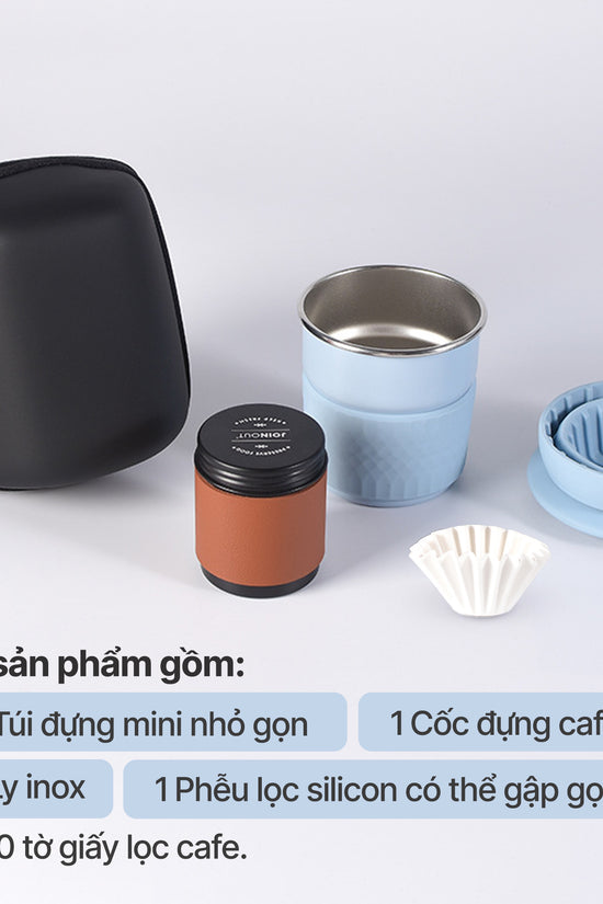 Set pha cafe mini - tiện lợi, gọn gàng