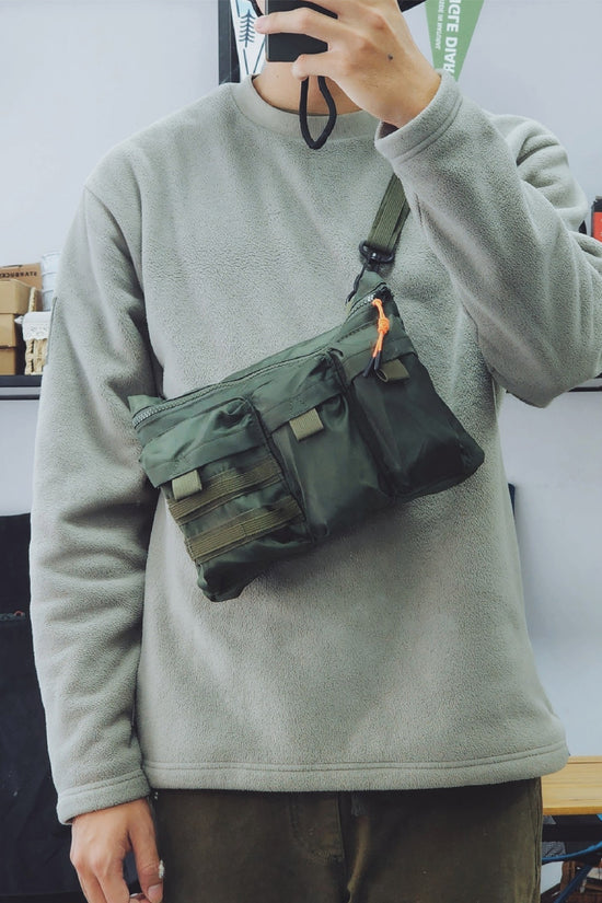 Túi chéo đa zi năng Mili Bag - Túi đeo chéo dã ngoại đa năng lấy cảm hứng từ quân đội