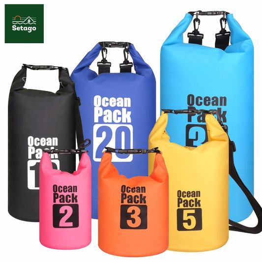 Balo chống nước Ocean Pack - Bảo vệ laptop, điện thoại, đồ điện tử không sợ ướt, ngấm nước khi đi mưa, đi biển